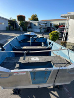 2000 Klamath 14FT allwelded with Galavnized trailer , Need motor