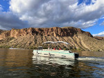Lake ready 24’ pontoon boat