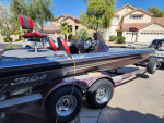 Bass boat TIDECRAFT 2000.