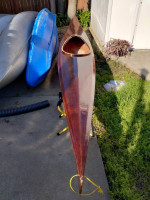 18' Light Weight, Strong, Custom, Handmade Wood Touring Kayak