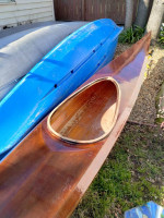 18' Light Weight, Strong, Custom, Handmade Wood Touring Kayak