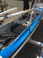 Hyper 1 Pedaling / Sailing / Paddling Kayak w/Trlr