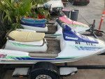 1992 Kawasaki jet skis with trailer