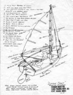 9' Sailboat Ranger little toot