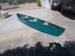 14 ft  3 seater will hold troll motor