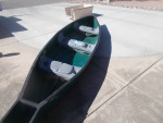 14 ft  3 seater will hold troll motor