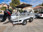 Tracker tundra V18.hull alumium. Deep V