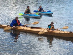 21' wooden sea kayak with all accessories