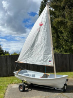 Gig Harbor Boat Works 9.5 Captain’s Gig Sailboat & Rowboat