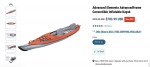 ADVANCED ELEMENT INFLATABLE KAYAK