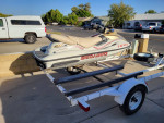 SeaDoo GTX RFI Fuel-Injected 2-stroke 110hp only 642lb 3seat w reverse