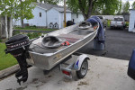 12 ft. Boat, trailer & motor