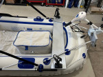 SEA EAGLE SE9 BOAT/RAFT W/FISH-N-TROLL, WATERSNAKE MOTOR AND CANOPY
