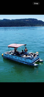 1986 Starlite Pontoon boat