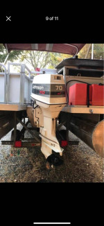 1986 Starlite Pontoon boat