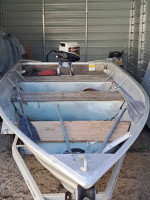 Gregor alluminum boat with Honda 7.5 4 stroke