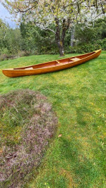 16’ Cedar strip canoe