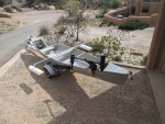 1985 17' Grumman Eagle Aluminum Canoe with accessories