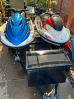 2 Yamaha WaveRunners
