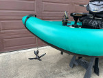 Outcast Power Drifter inflatable fishing craft.