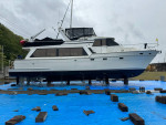 54’ Angel marine pilot house w/slip and live aboard yacht