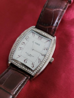 ⚡️NEW FULL SET! Lucien Piccard Dufonte 927047BRCZ Men's Crystal Watch