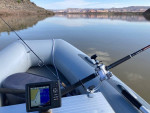 Achilles 10' Inflatable + Tohatsu 9.8 fishing boat