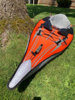 Inflatable single person kayak