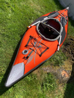 Inflatable single person kayak