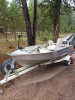 Mirrocraft 12 foot 6 aluminum boat