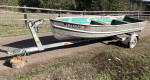 Fishing Boat and Trailer