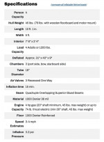 Sea Eagle Inflatable Fishing Boat