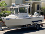 the world's nicest 17ft Arima Sea Chaser 90hp custom hardtop turnkey