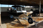 2024 18 Alaskan Wooldridge 150HP Outboard Jet & Trailer
