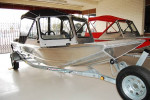 2023 18' Alaskan LT w/Windshield, Outboard Jet & Trailer Brand New
