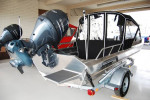 2023 18' Alaskan LT w/Windshield, Outboard Jet & Trailer Brand New
