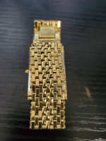 NEW OLD STOCK - RARE - Vintage Seiko Slim Tank Quartz Men's Gold Watch