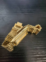 NEW OLD STOCK - RARE - Vintage Seiko Slim Tank Quartz Men's Gold Watch