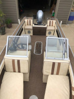 Ready now Family Alum Open Bow Boat 19’. 1986 Sylvan w-2022 Honda 100.