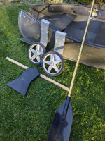 Porta Bote 10.5' Folding Boat With Portage Wheels and Accessories