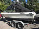 1977- 19.6 Glass Ply/King Saltwater Trailer