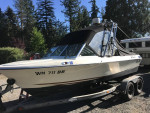 1977- 19.6 Glass Ply/King Saltwater Trailer
