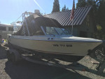 1977- 19.6 Glass Ply/King Saltwater Trailer