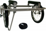 Canoe, loading bar, cart.