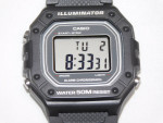 CASIO ILLUMINATOR LCD WATCH ~ WATERPROOF ~ GREAT CONDITION ~WORKS 100%