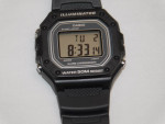 CASIO ILLUMINATOR LCD WATCH ~ WATERPROOF ~ GREAT CONDITION ~WORKS 100%