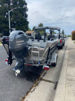 Duckworth aluminum fishing boat