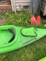 Emotion and Sundolfin kyaks w/paddles