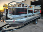 ***Rental!! 2020 18ft pontoon boat for rent seats 7-8