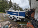 2008 Trophy Pro Fishing Boat